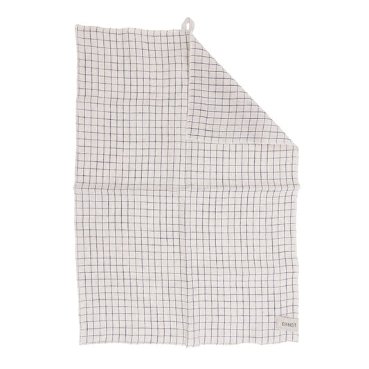 Kökshandduk | Linen Tea Towel Blue Square