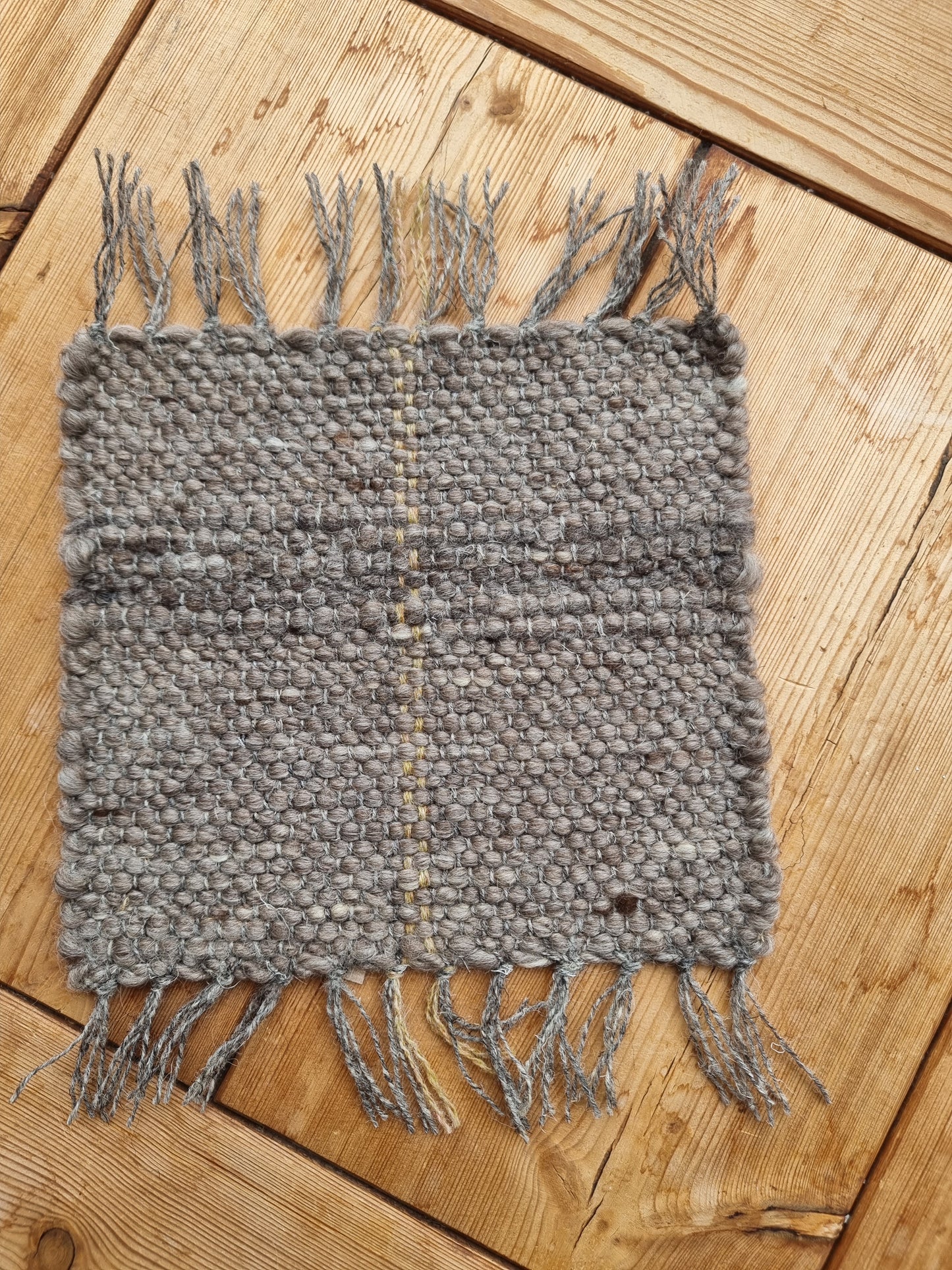 Hand Woven Wool Coaster | This Cabin Van