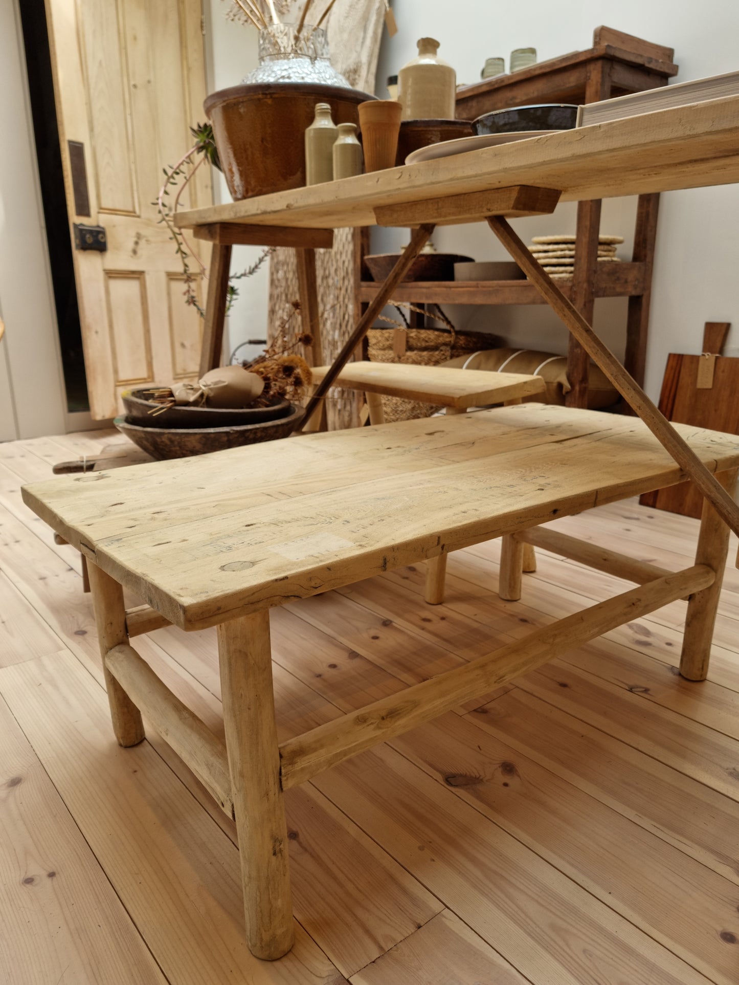 Rustic Wooden Coffee Table