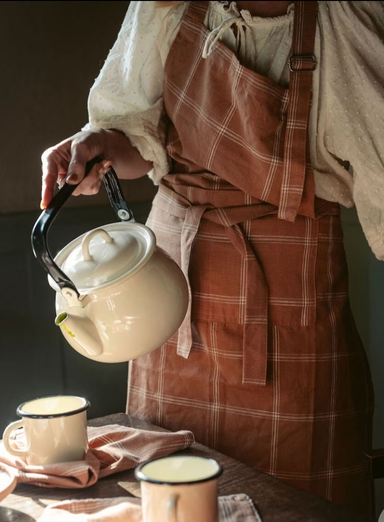 Alma Apron | Terracotta