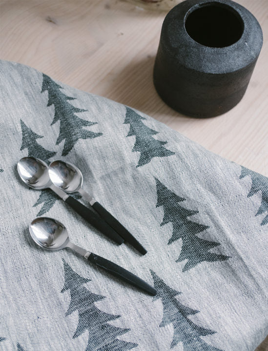 Gran Linen Tea Towel | Green