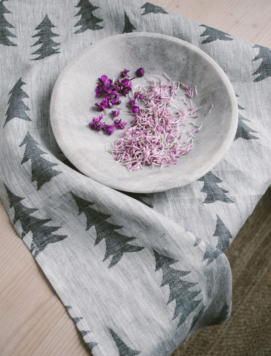 Gran Linen Tea Towel | Green