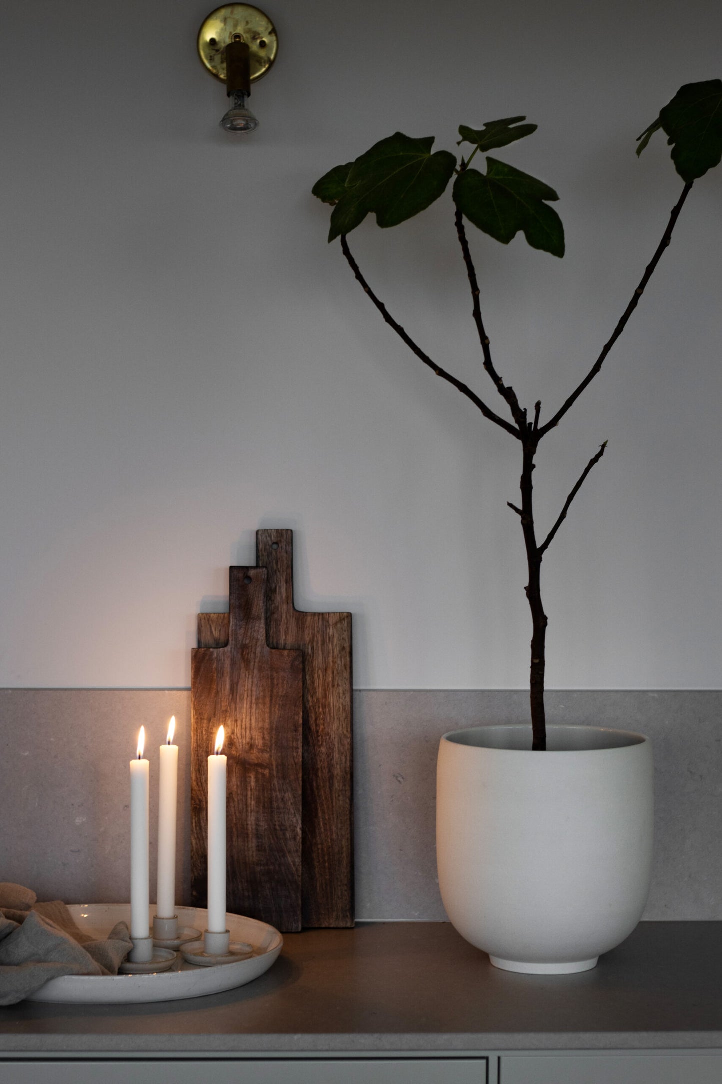 Uppläggningsbricka Wooden Tray