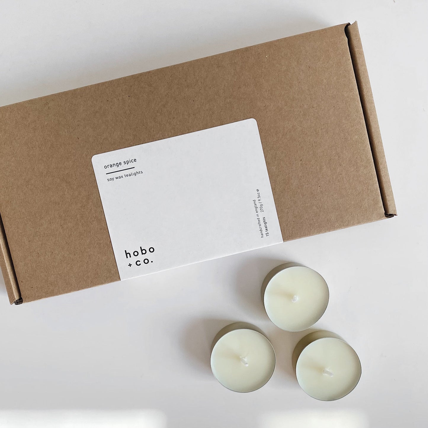 Orange Spice Soy Tealight Gift Box