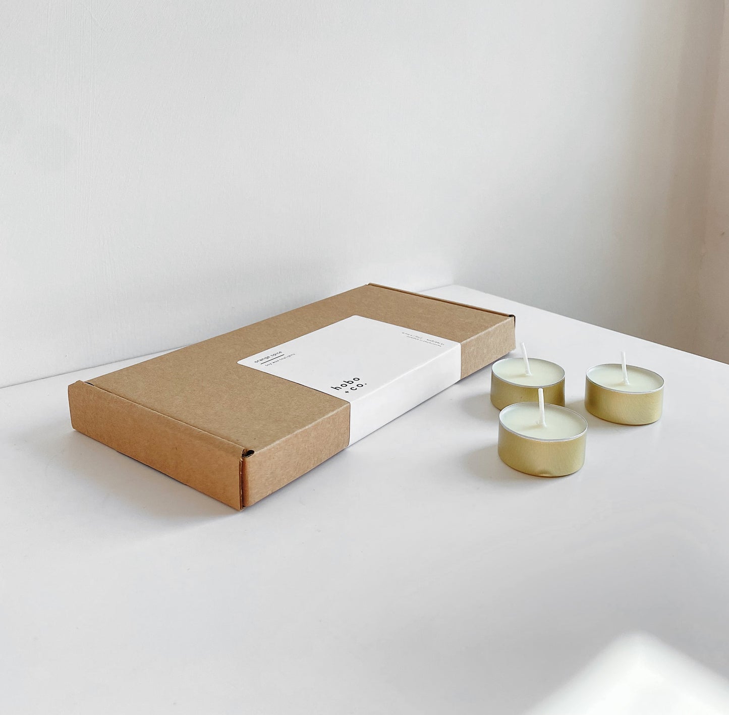 Orange Spice Soy Tealight Gift Box