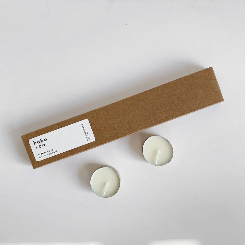 Frankincense + Myrrh Soy Tealight Gift Box
