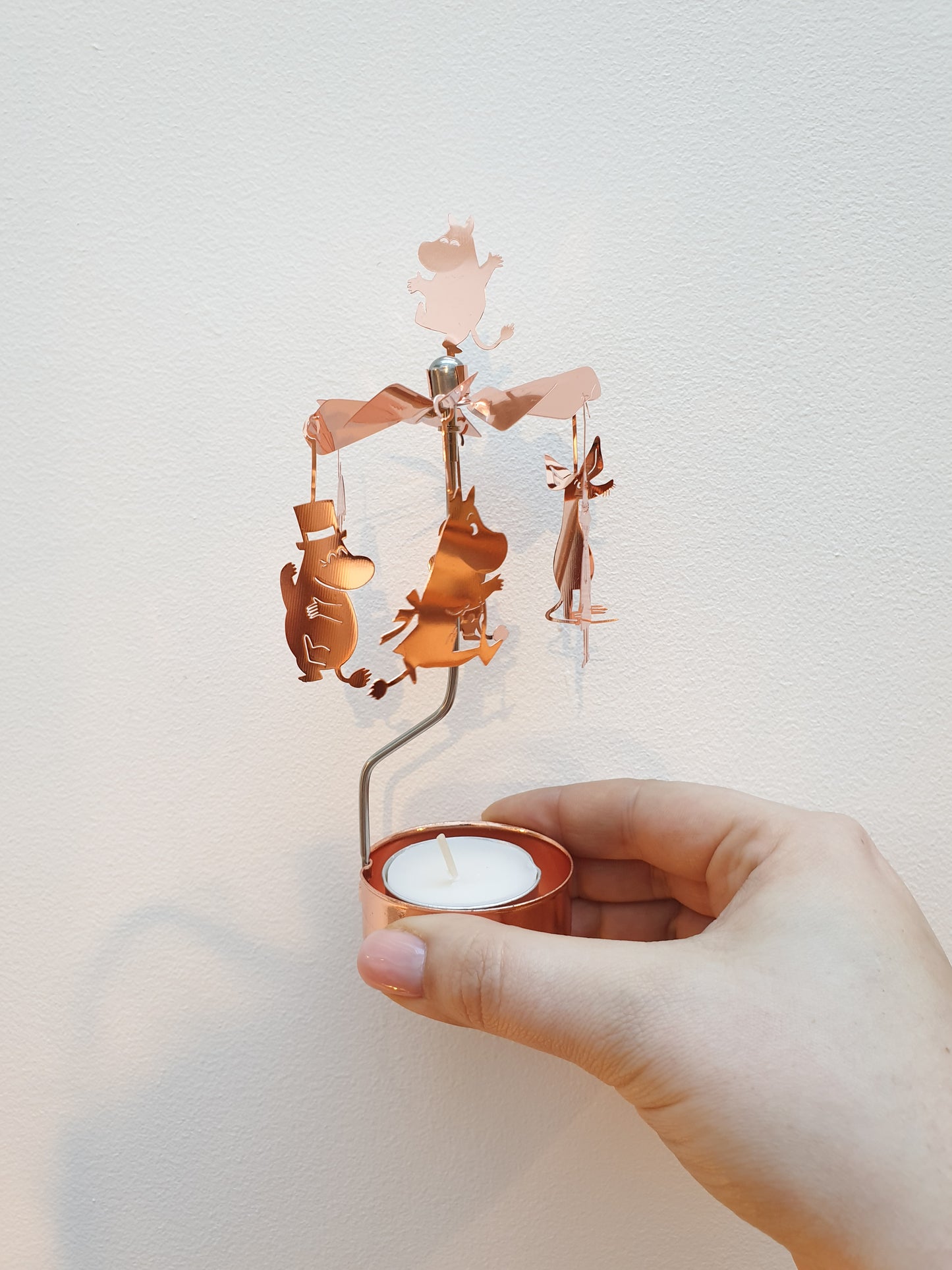 Moomin Änglaspel Rotary Candle Holder