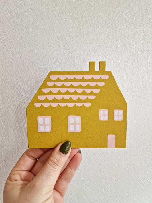 House Shaped Card