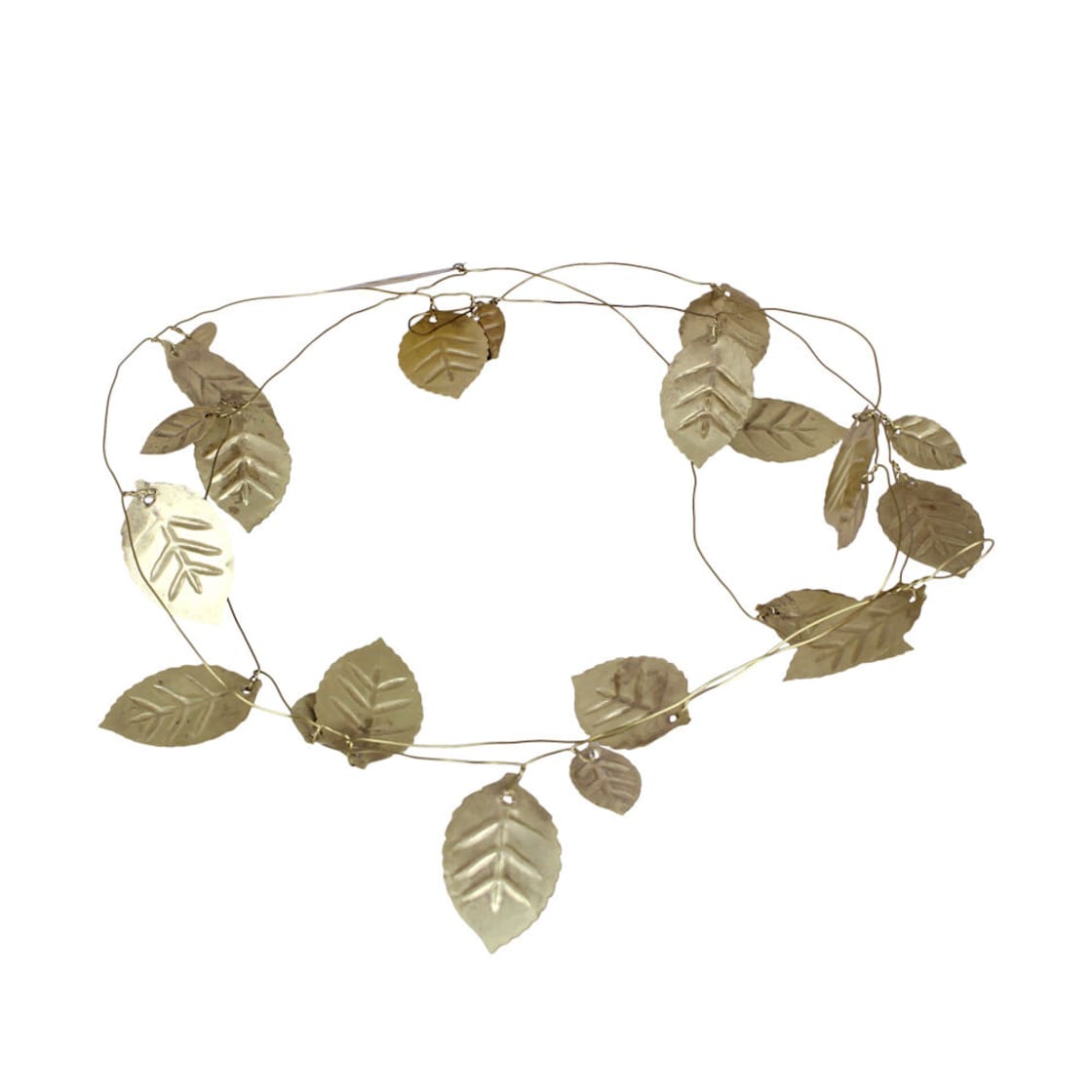Antique Brass Leaf Garland