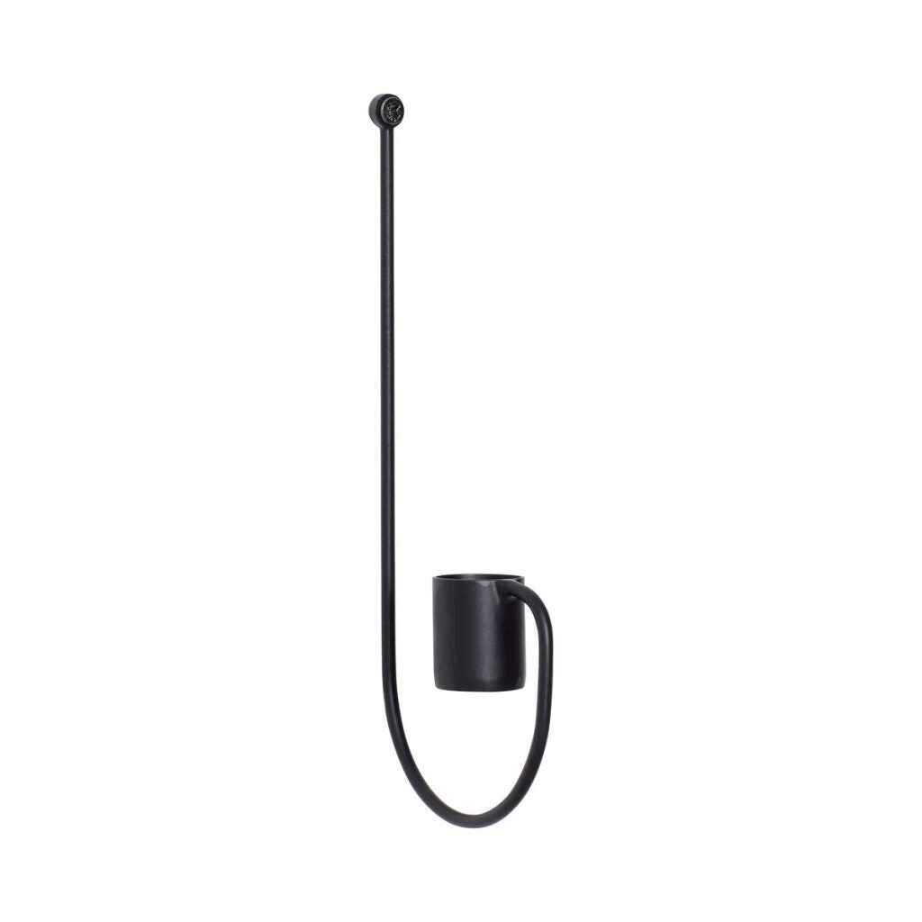 Folk Candlestick | Black