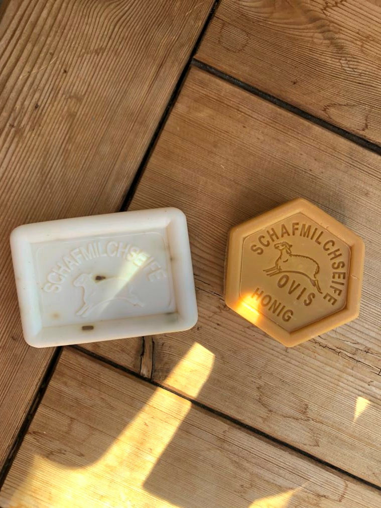 Sheep's Milk Honey Hex Soap