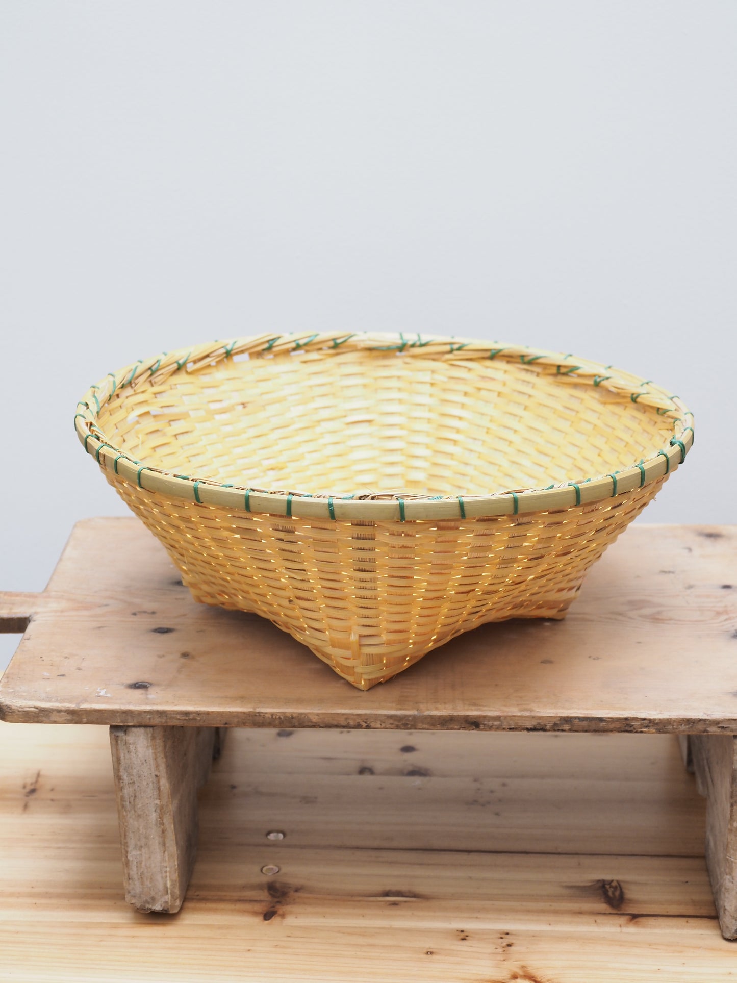 Rustic Bamboo Basket