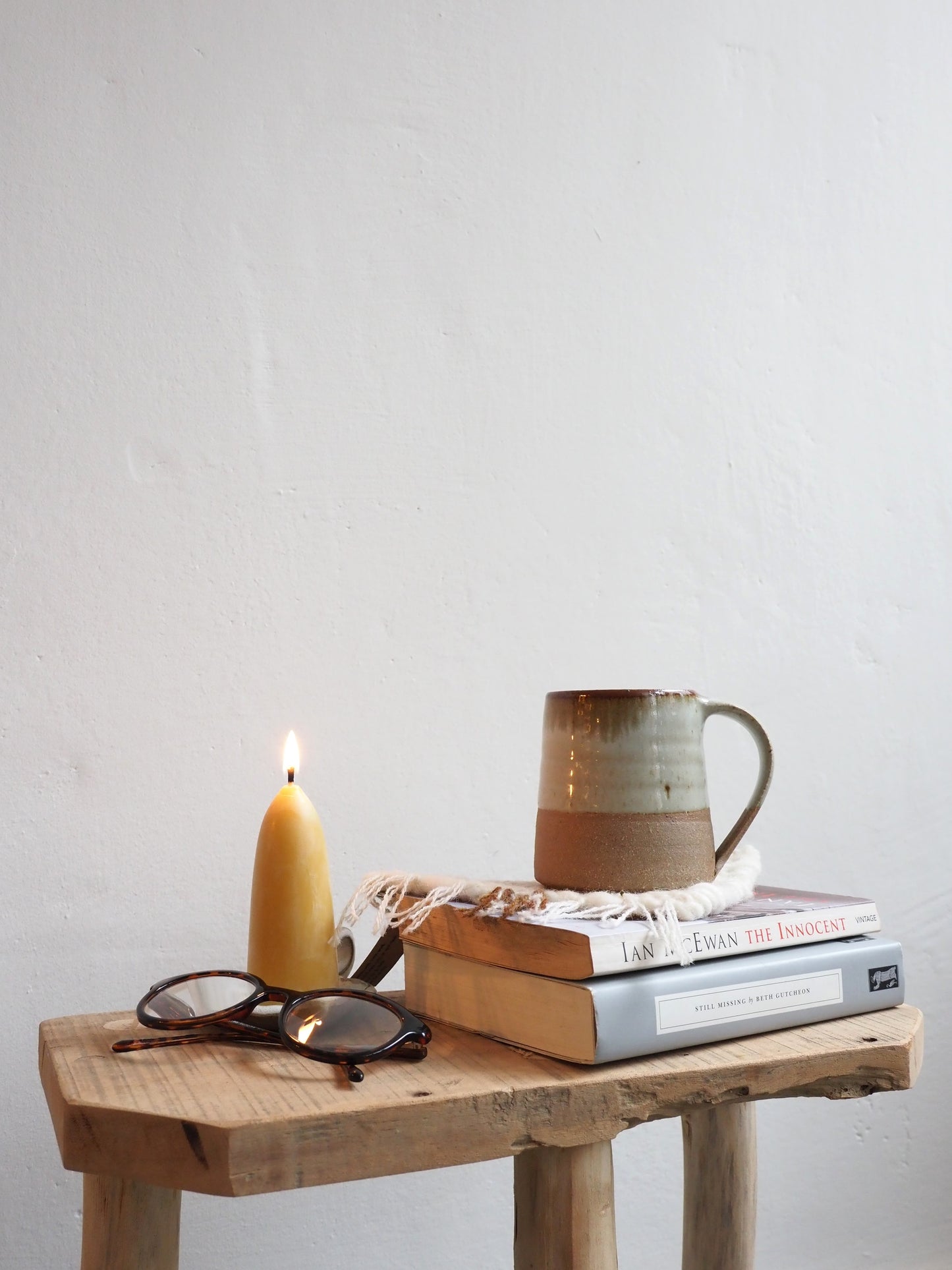 Rustic Wooden Stool