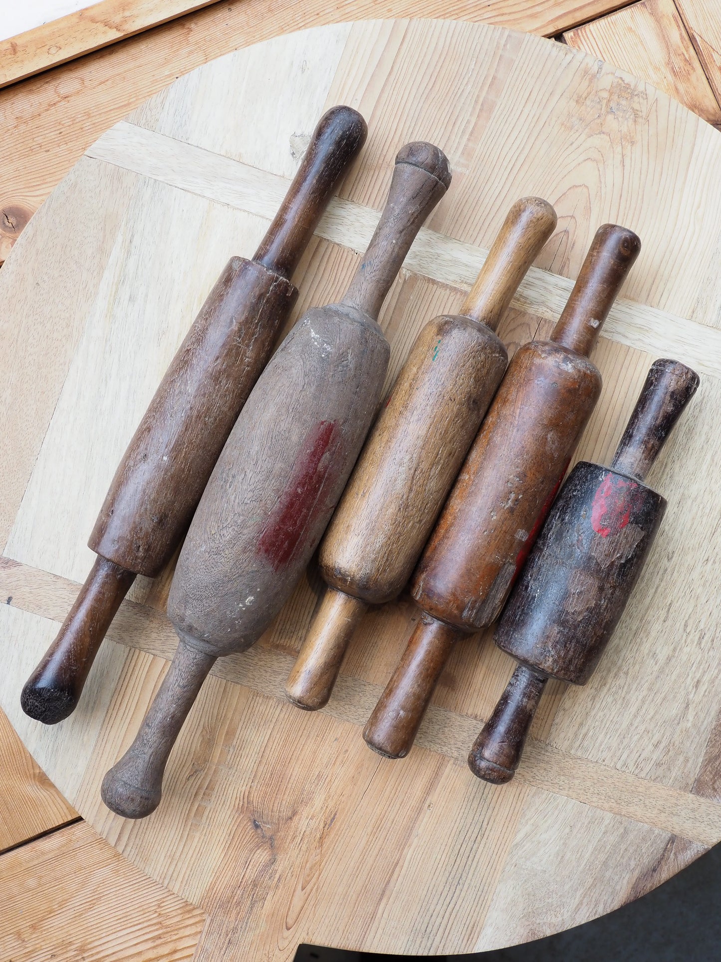 Vintage Wooden Rolling Pins