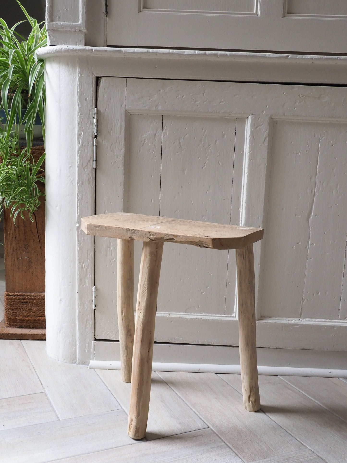 Rustic Wooden Stool