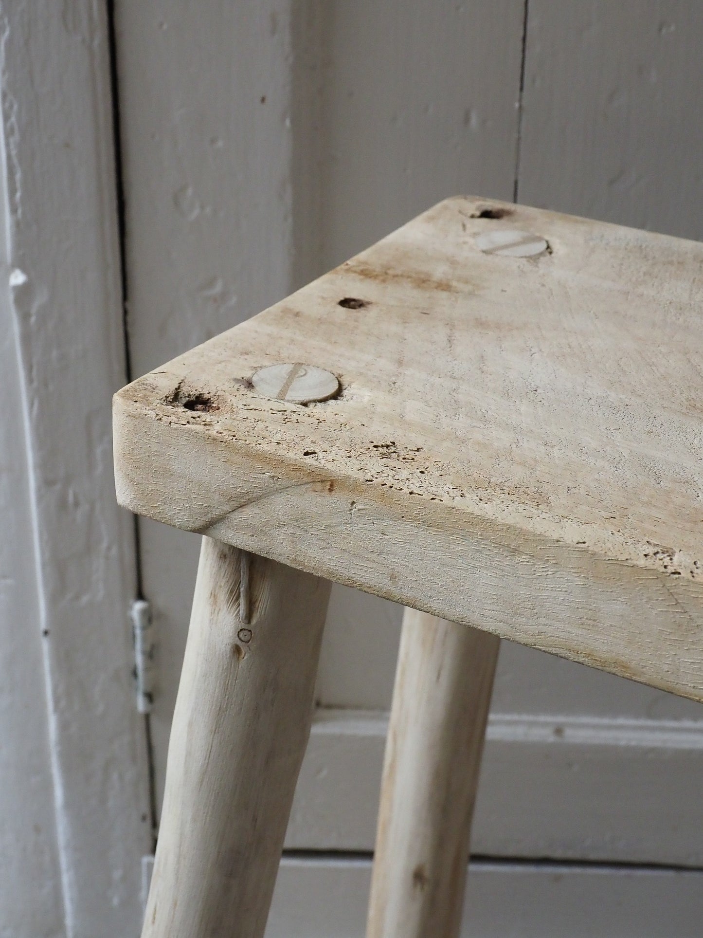 Rustic Wooden Stool