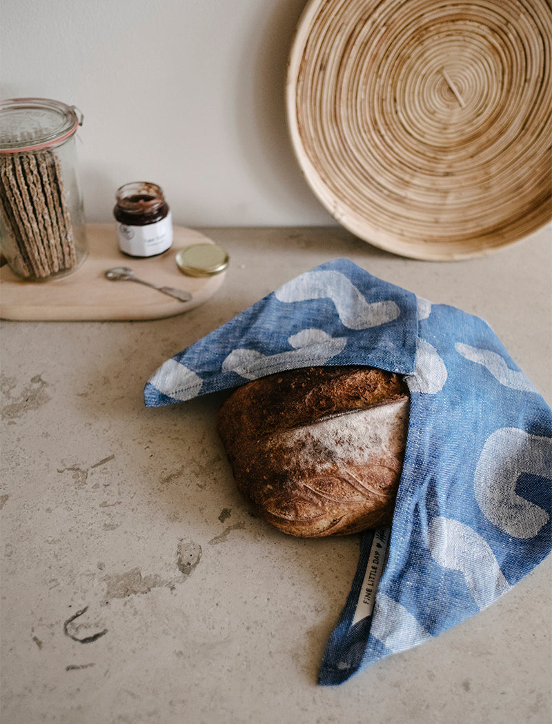 Udon Linen Bento Tie Bag