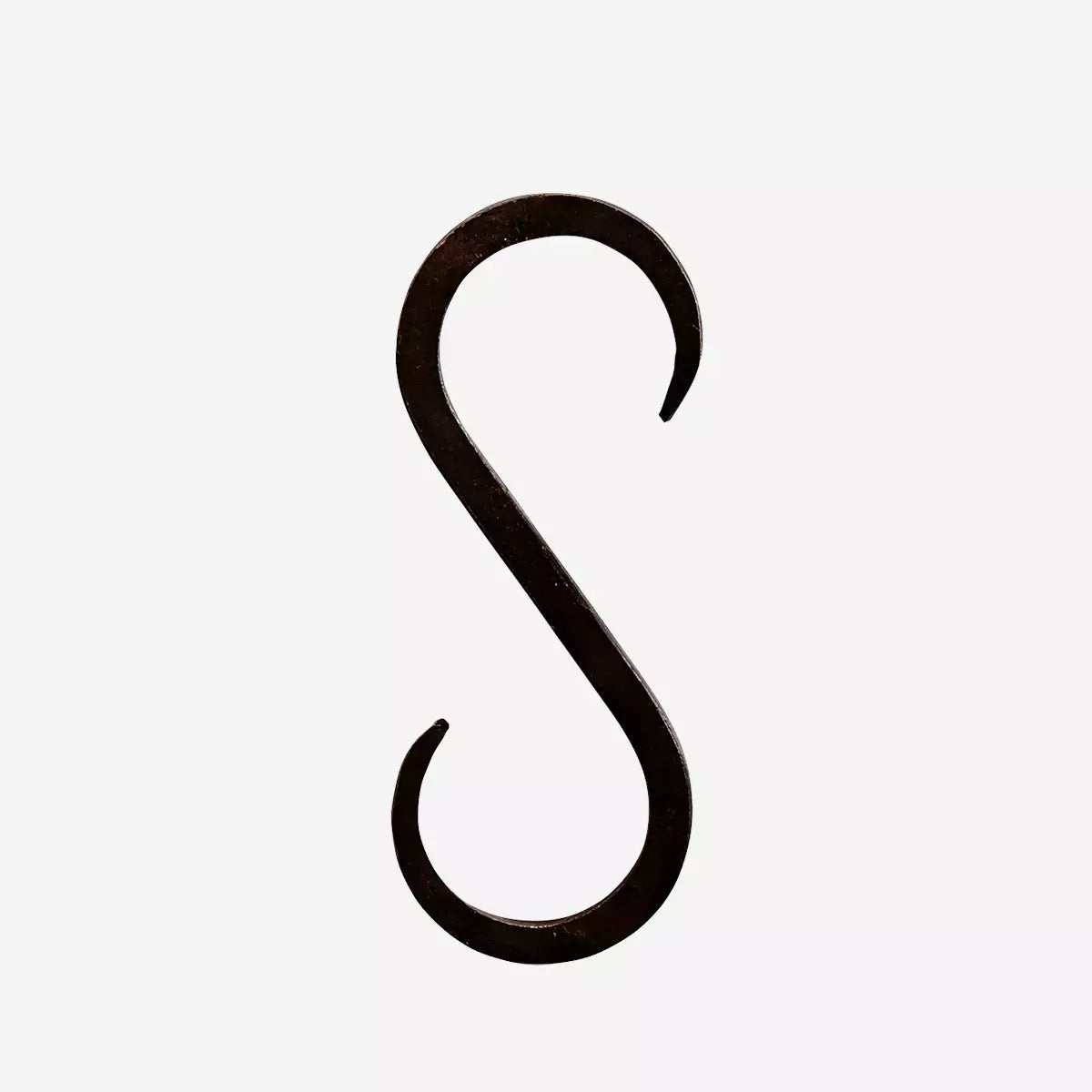 Hand Forged S Hook | Black