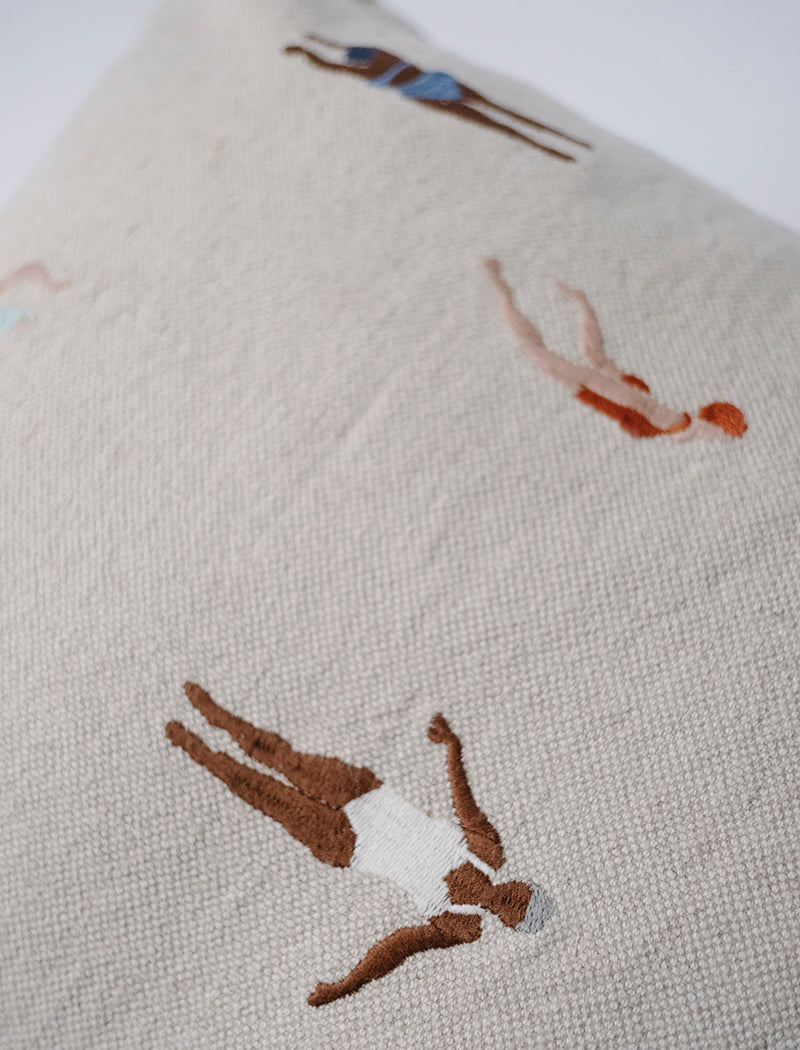 Swimmers Cushion Cover