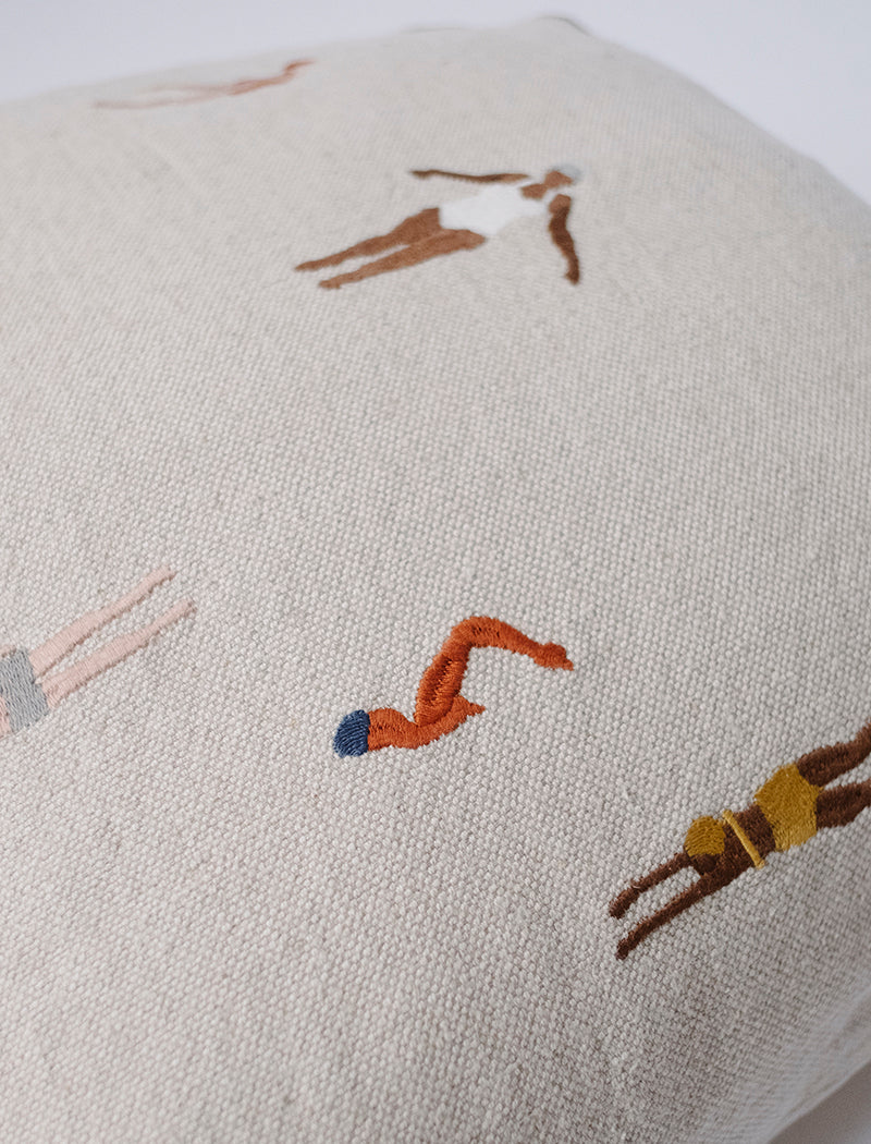 Swimmers Cushion Cover