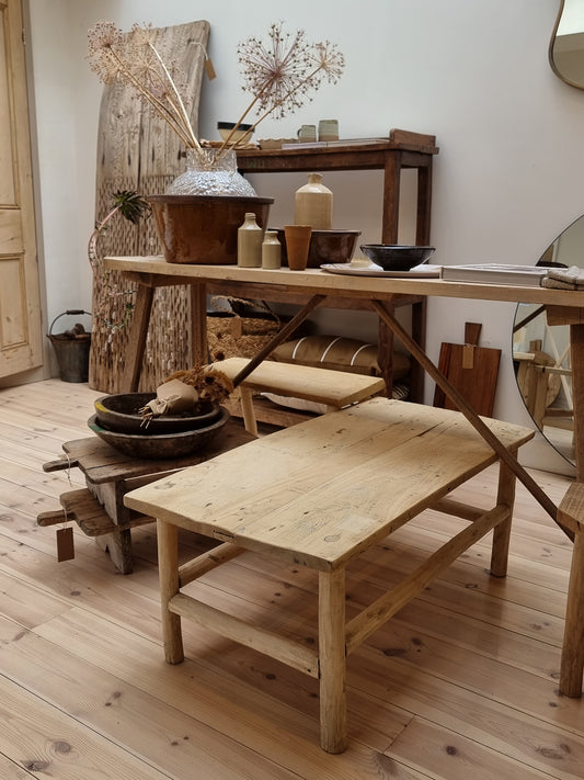 Rustic Wooden Coffee Table