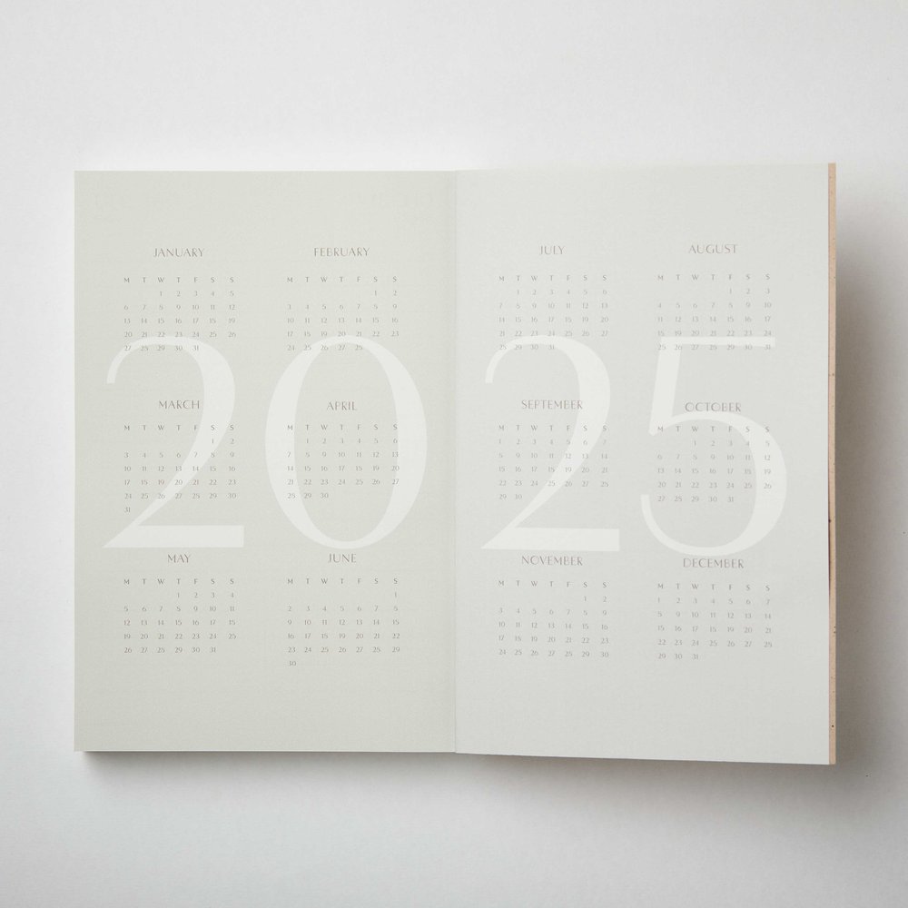 2024 Lay Flat Planner | Cacao A5