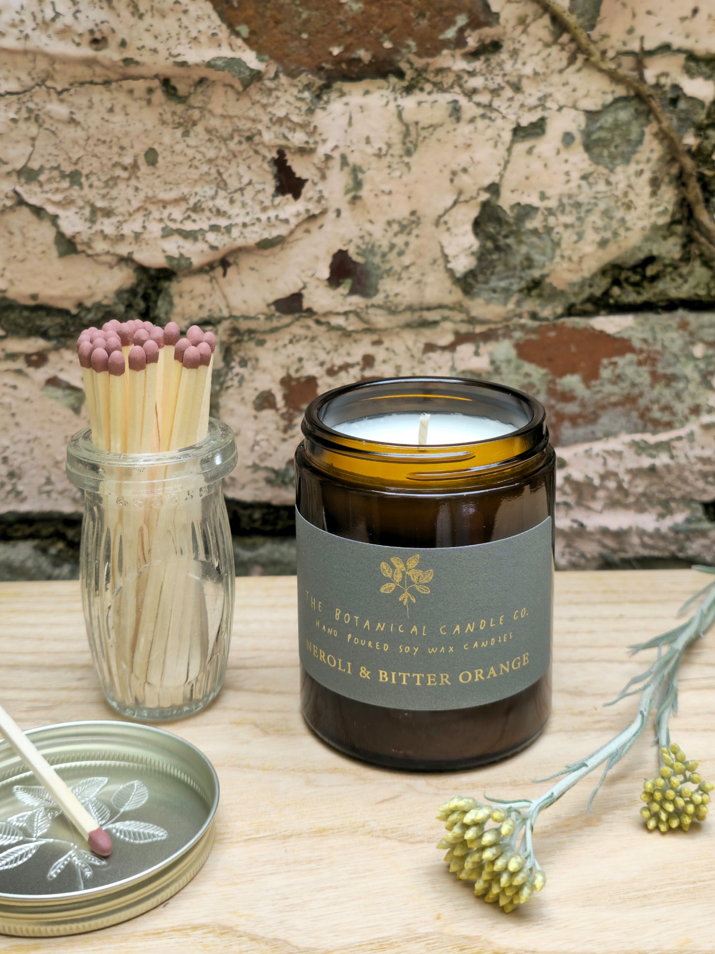 Neroli & Bitter Orange | Soy Scented Candle