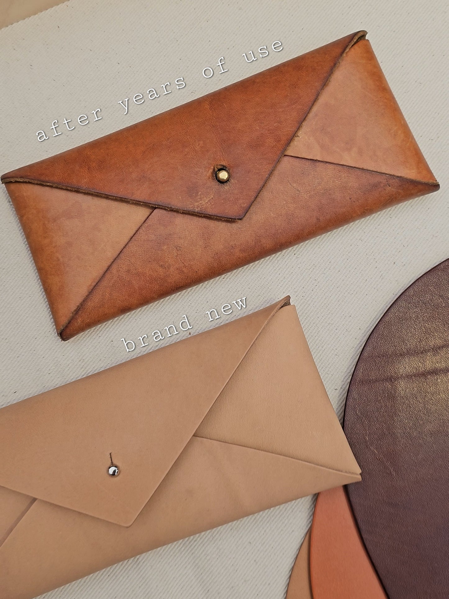 Leather Envelope | Long