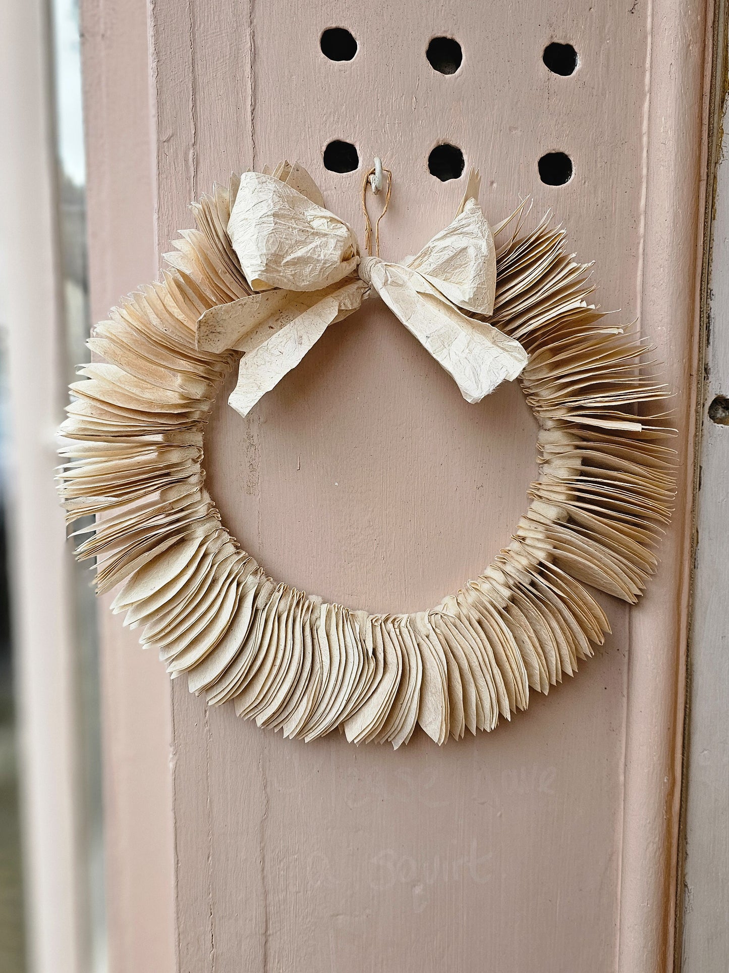 Lokta Paper Wreath