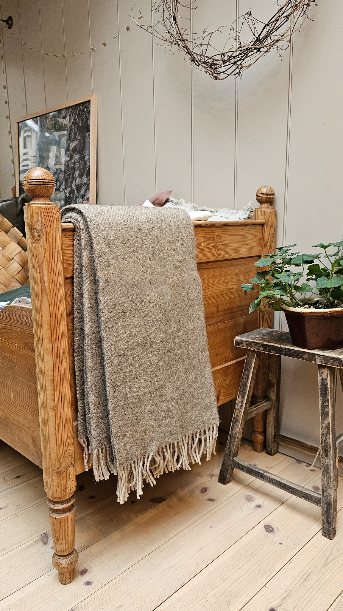 Gotland Wool Blanket | Beige