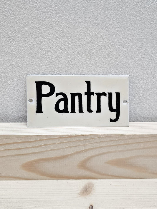 Pantry Door Sign