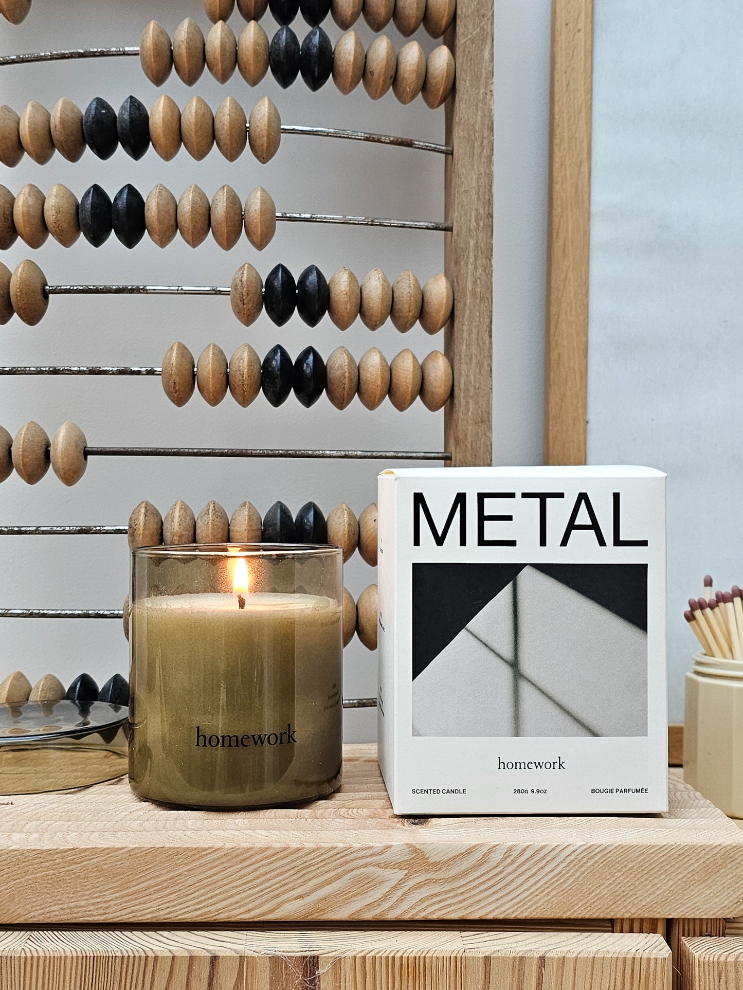 Homework Metal Candle