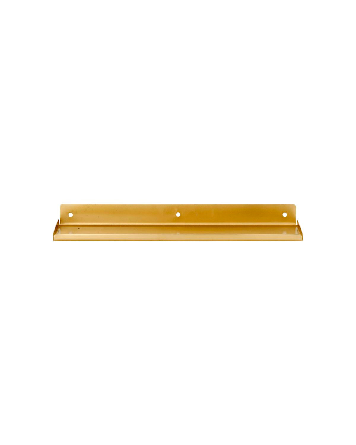 Ledge Shelf | brass