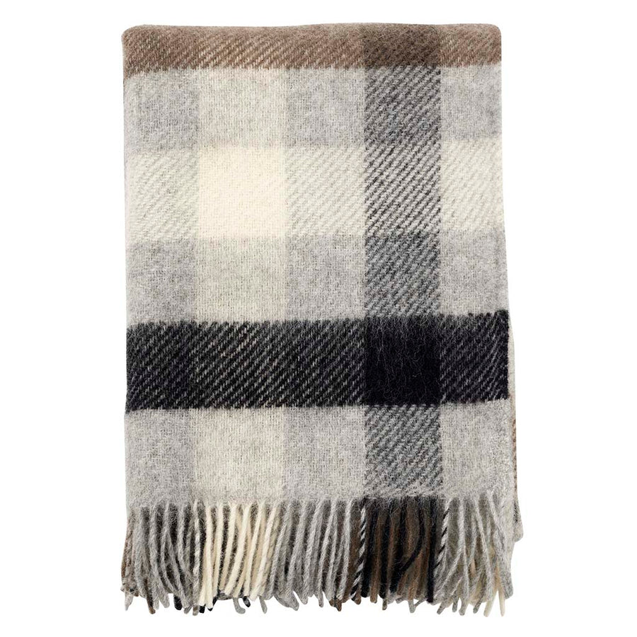 Gotland Wool Blanket | Multi Grey