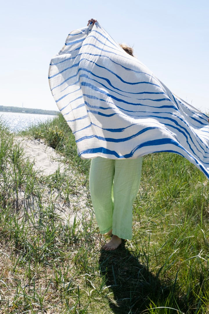 Våg Muslin Blanket | XL Blue