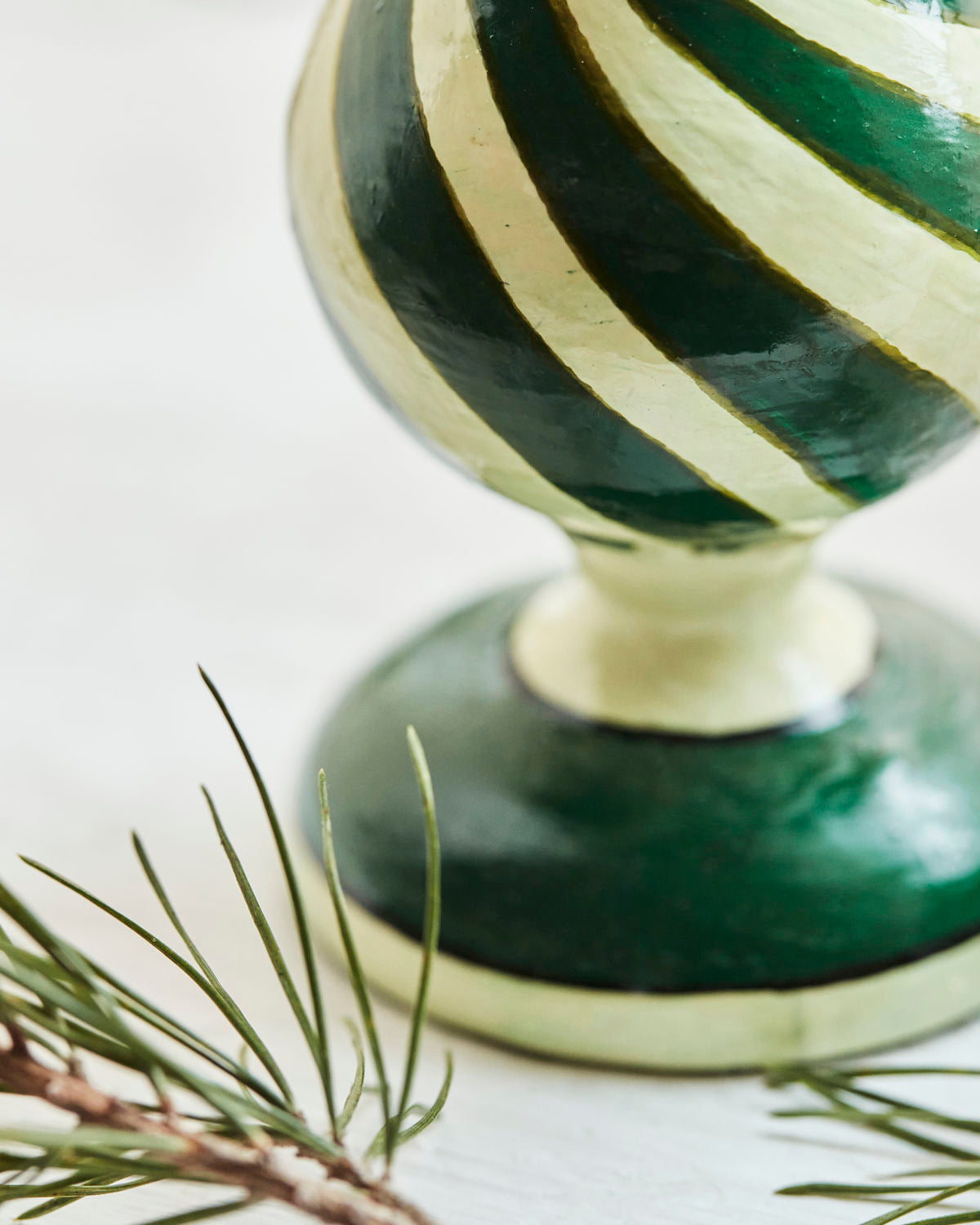 Sats Candle Holder | Green