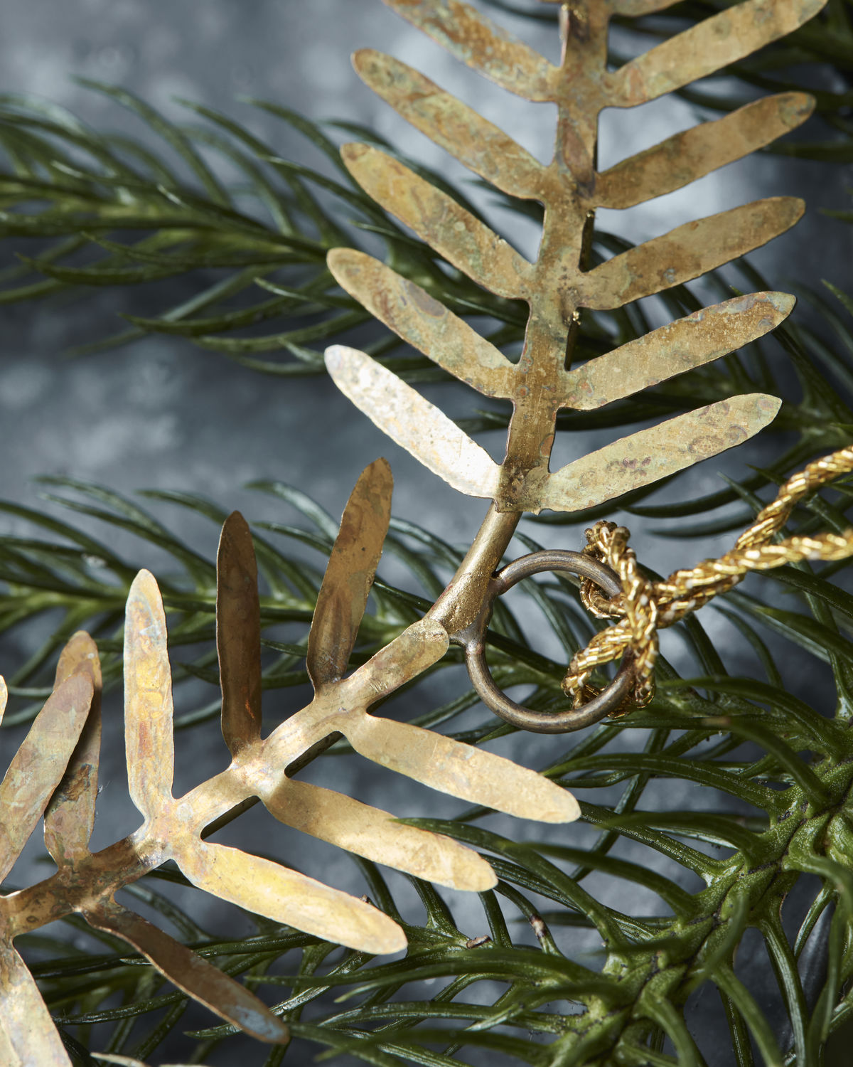 Lamet Brass Ornament | Wreath