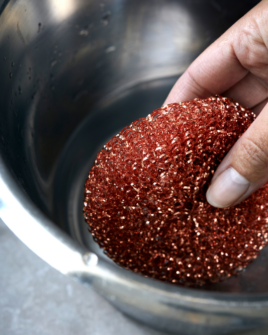 Copper Scouring Pad Set