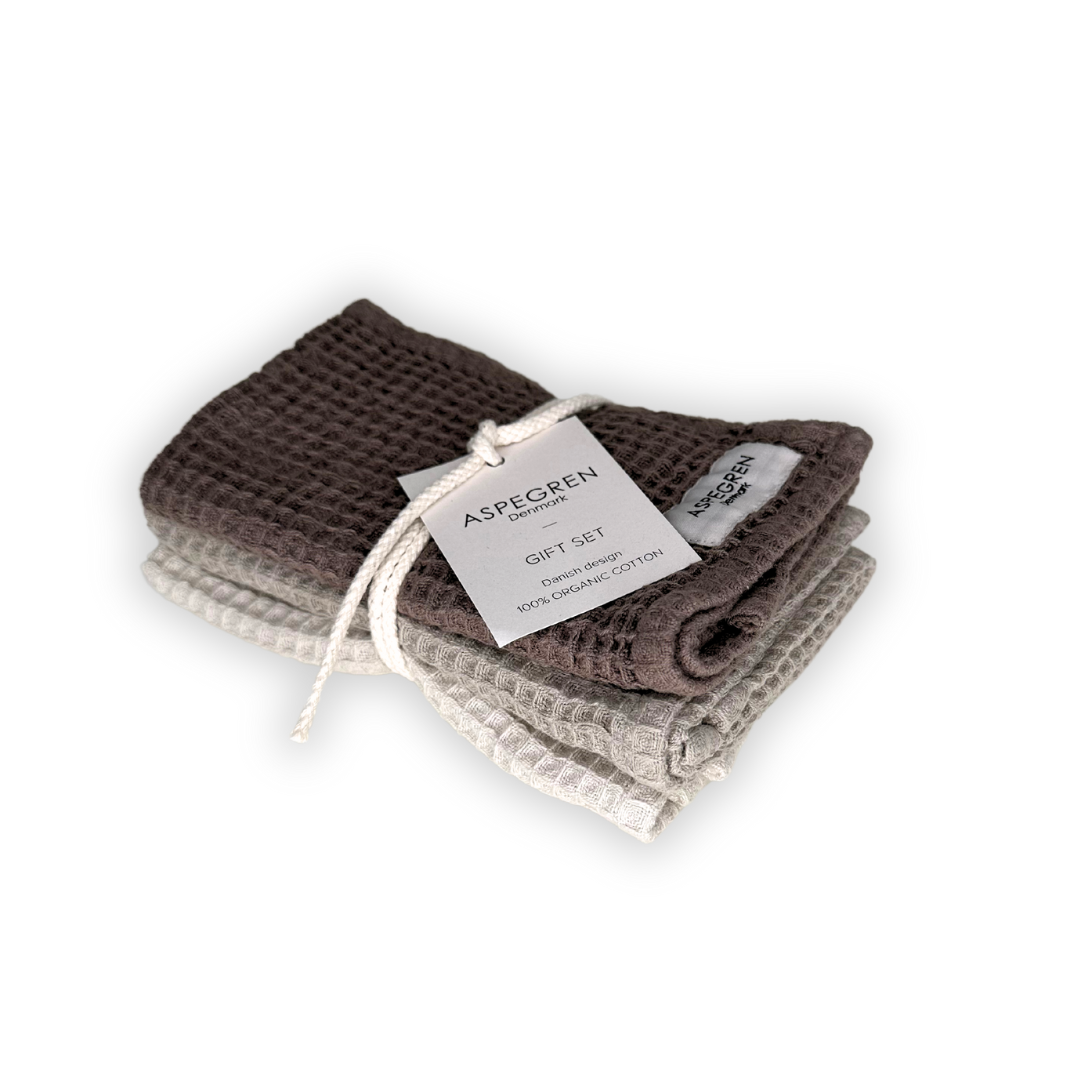 Knitted Dishcloth Gift set | Pepper