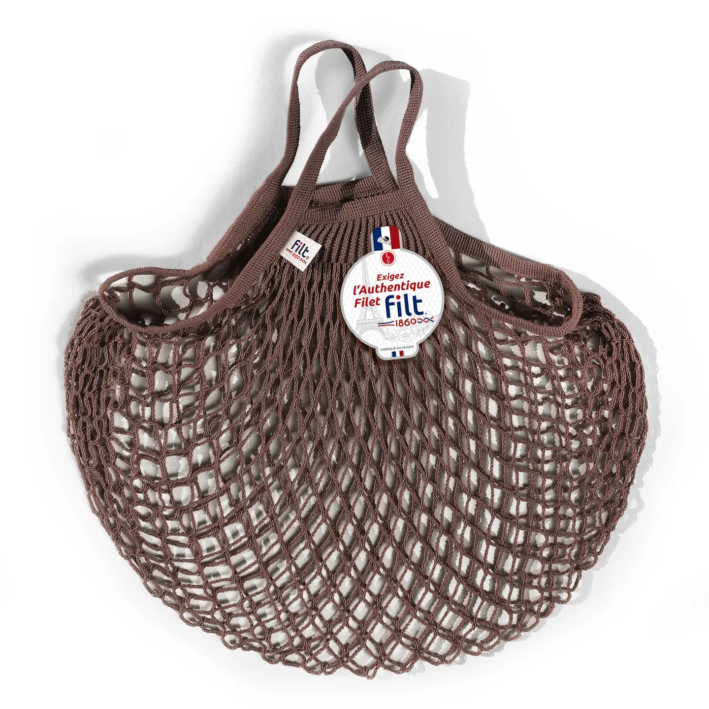 French String Market Bag | Sepia