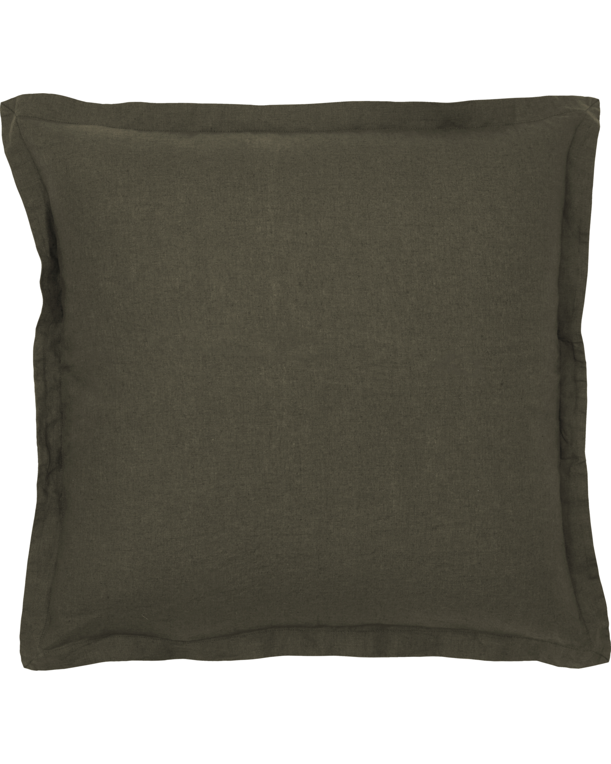 Gunhild Linen Pillow Cover | Bark