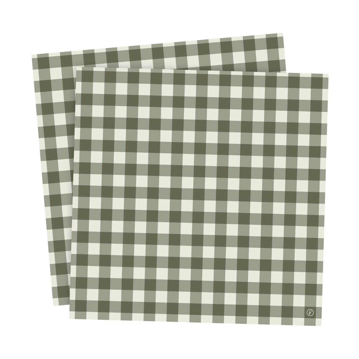 Rutig Paper Napkins | Green Grey