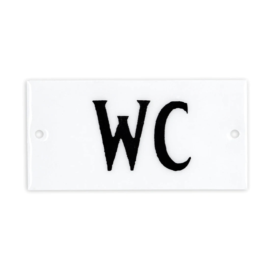 WC Metal Door Sign