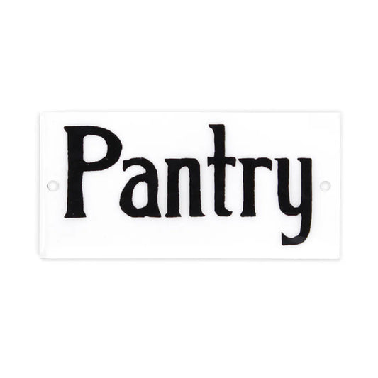 Pantry Door Sign