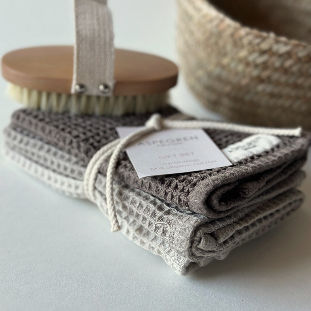 Knitted Dishcloth Gift set | Pepper