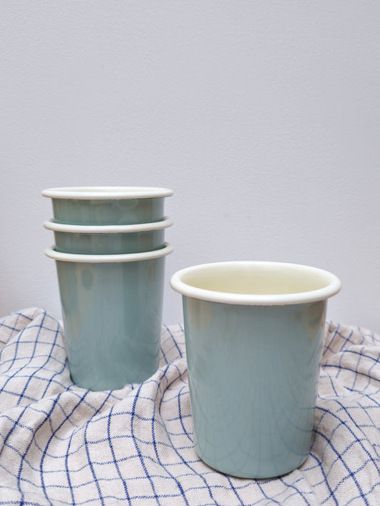 Enamel Beaker | Sage