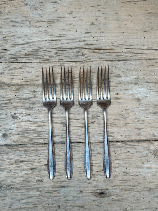 Vintage Silver Forks | Set of Four