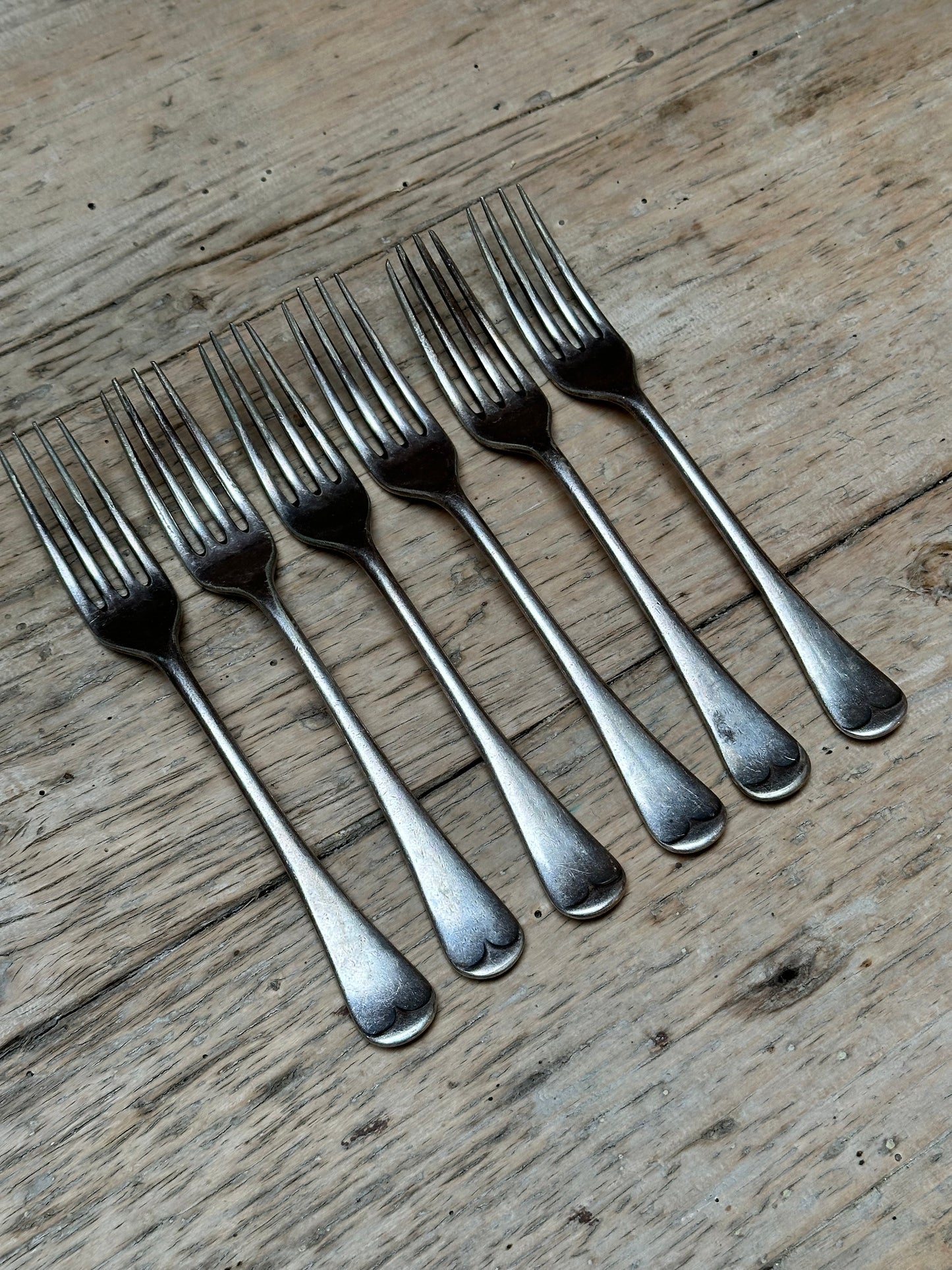 Vintage Silver Forks | Set of Six