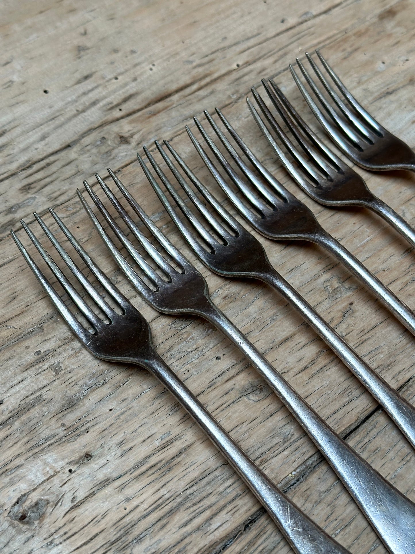 Vintage Silver Forks | Set of Six