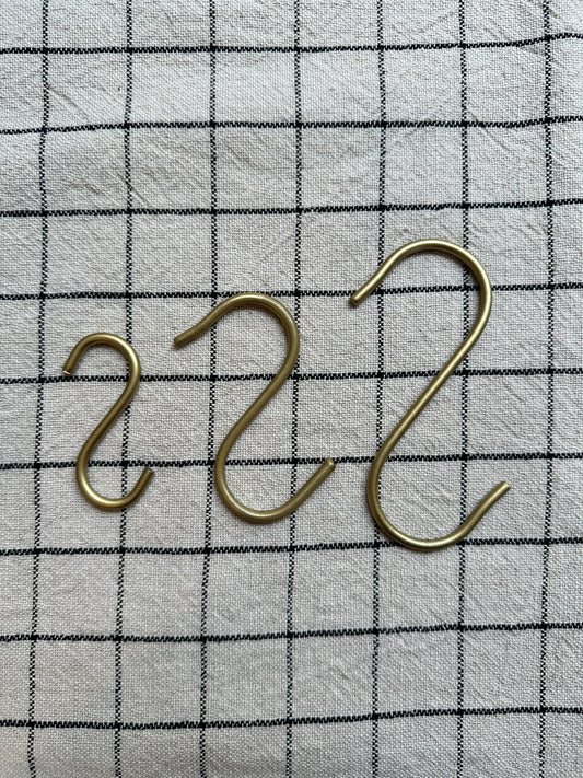 Brass S Hook